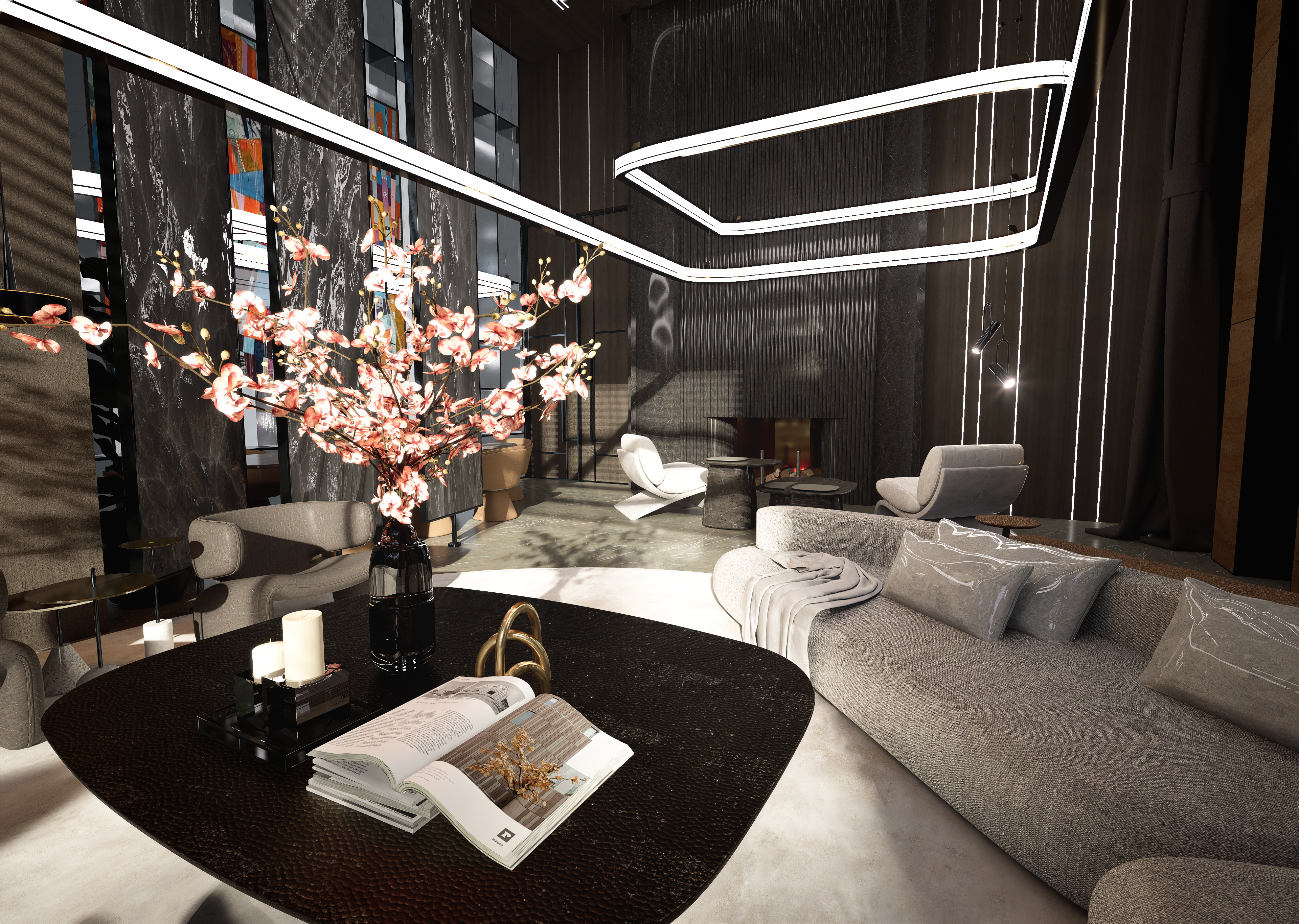 Palazzo İncek Luxury Living Room
